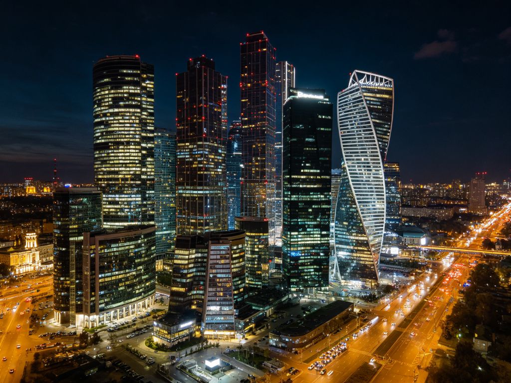 基辅城市夜景